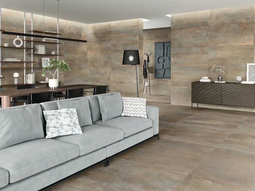 RHODIUM BRASS 60X120 بورسلان اسباني قص ليزر