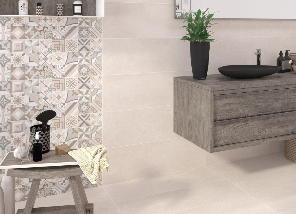 DEVAN BEIGE MATE 33.3X100 جدران اسباني مطفي