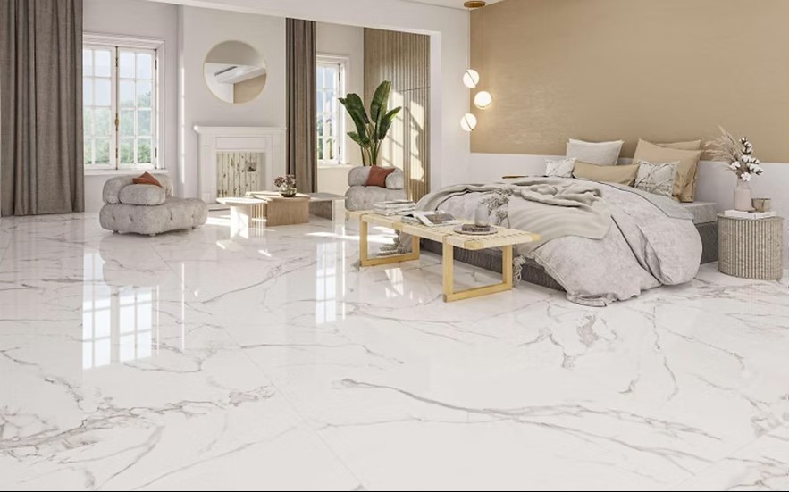 LENOX WHITE PULIDO 120X120 بورسلان اسباني مجلي قص ليزر