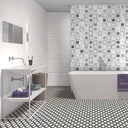 BLANCO BRILLO 32X96 جدران اسباني