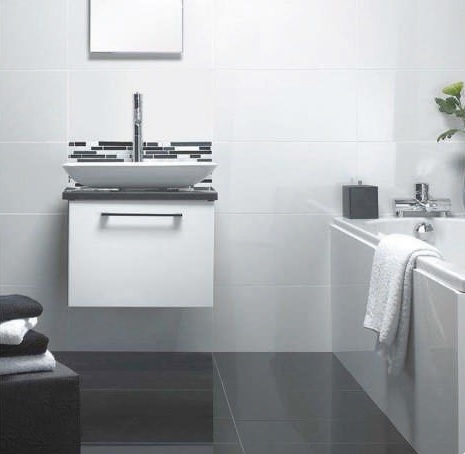 WHITE LUXE 30X60 جدران اسباني