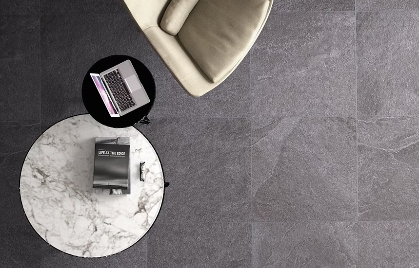 BADEN GRIS 75X75 بورسلان اسباني قص ليزر