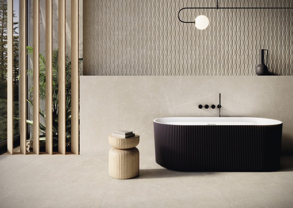 ATHEA CREAM PULIDO 60X120 بورسلان اسباني مجلي  قص ليزر