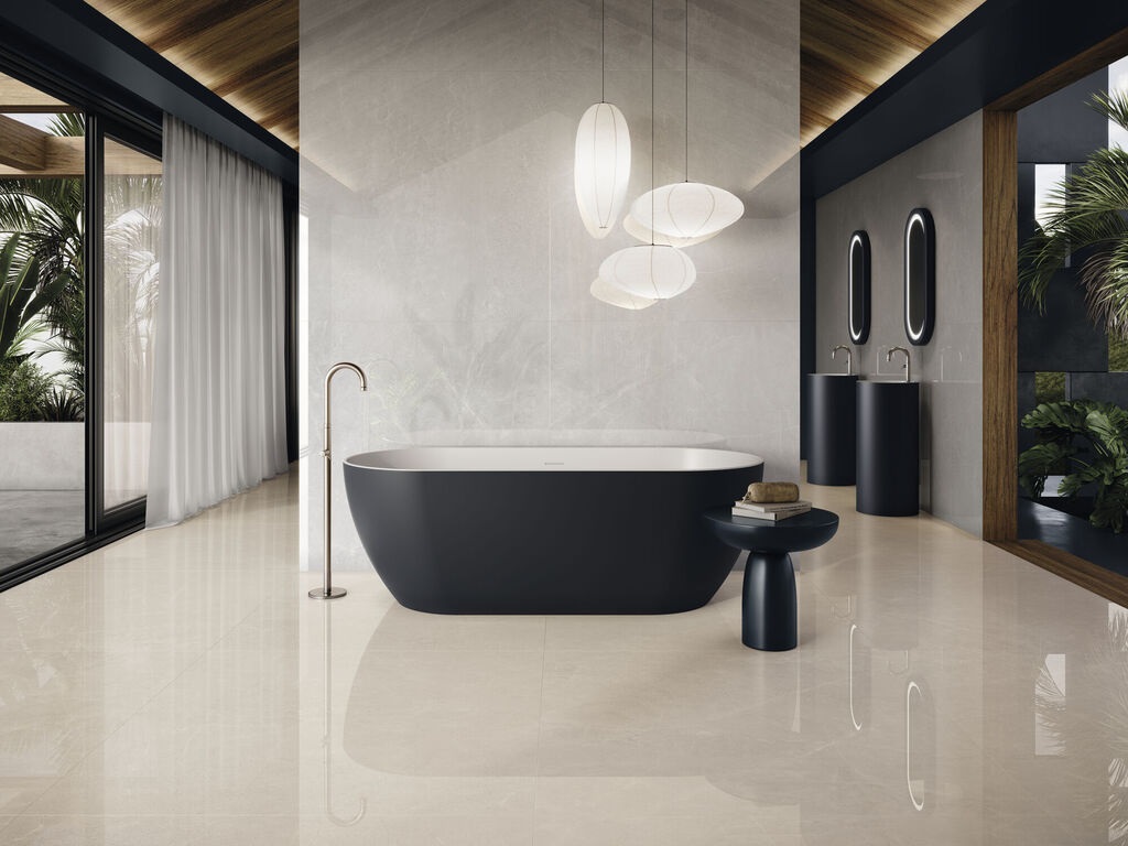 ATHEA CREAM PULIDO 60X120 بورسلان اسباني مجلي  قص ليزر