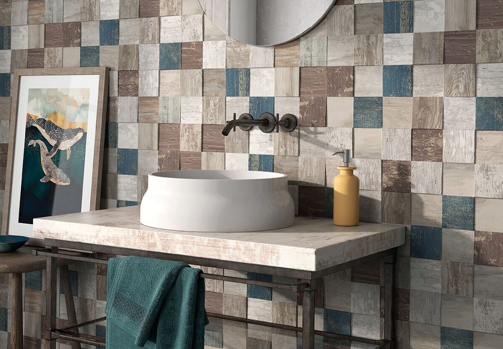 FARGO PERLA (4D) 16.3X51.7 STD جدران حجري اسباني