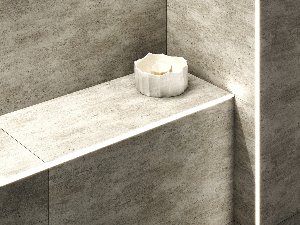 LISTELO LED 15X24 MM PLATA فواصل ليد اسباني فضي