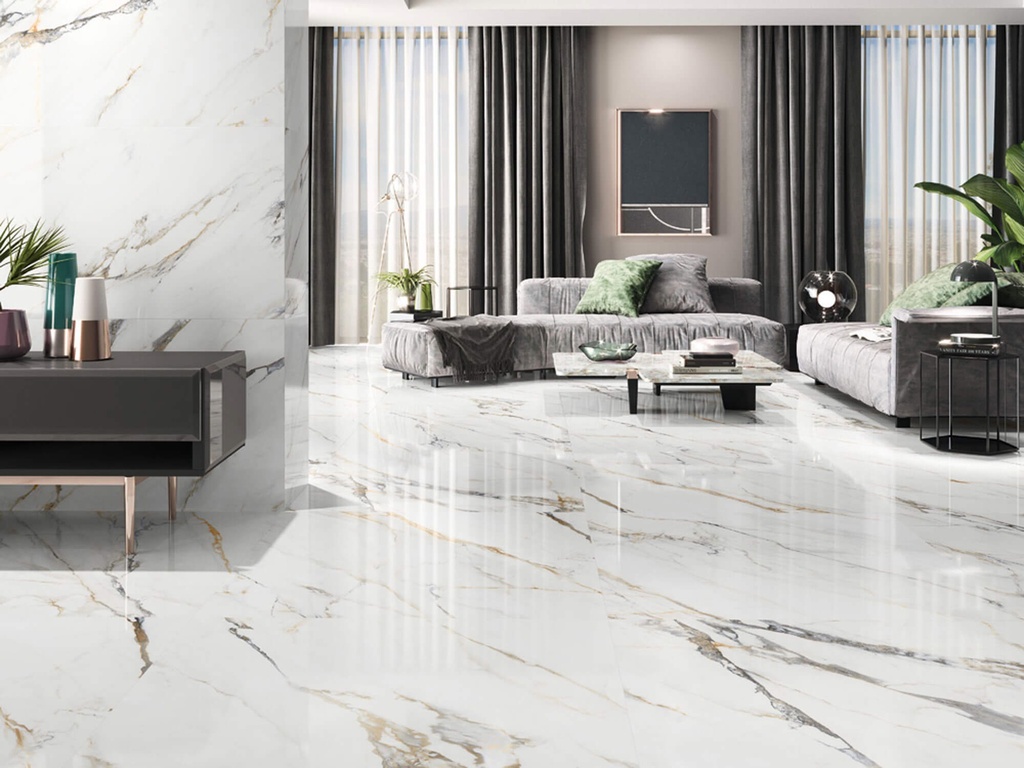 FIRENZE 6624 CALACATTA GOLD 64X147.5 STD بورسلان اسباني قص ليزر