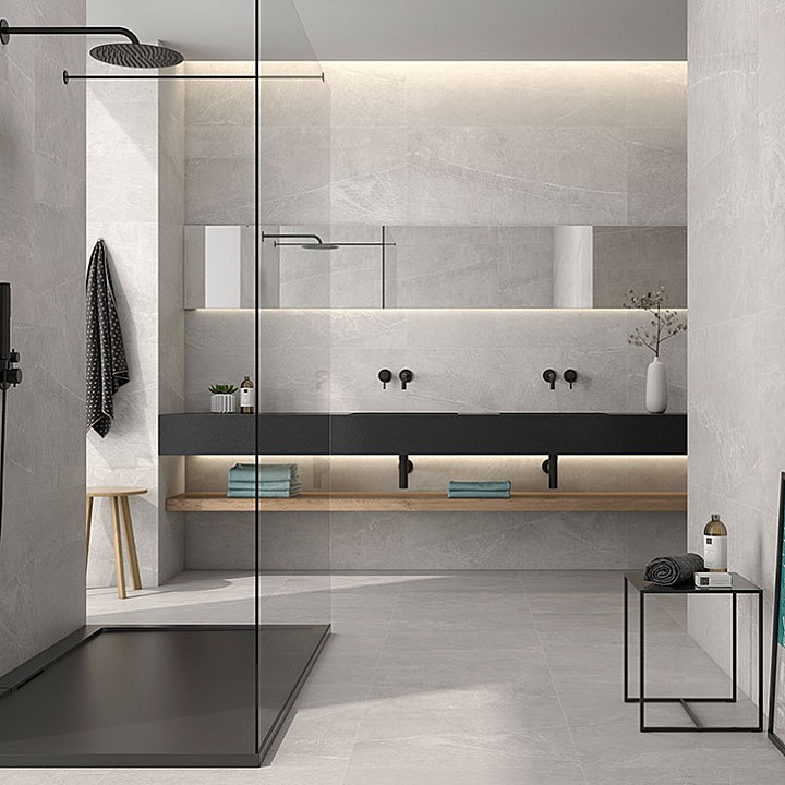 PERSA GRIS 33X55 STD جدران اسباني