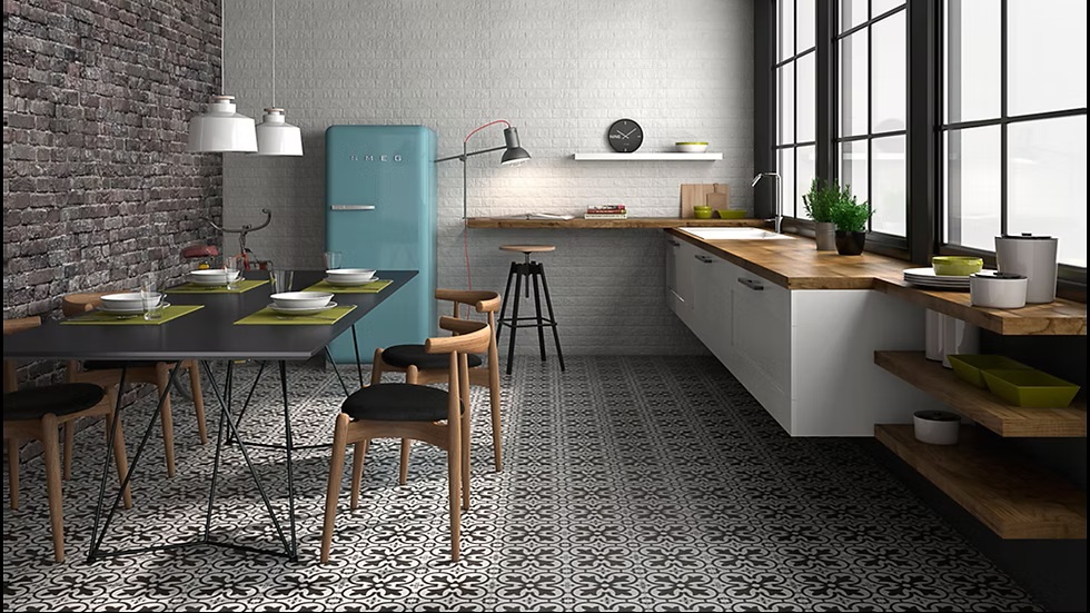 BOULEVARD NEGRO 45X45 STD ارضيات إسباني