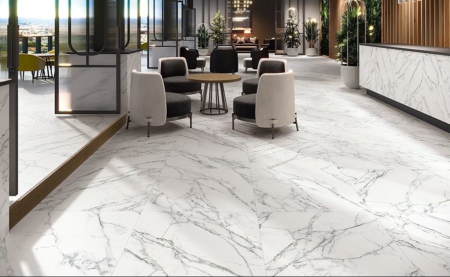 LOIRA 1856 WHITE 100X100 STD بورسلان اسباني قص ليزر