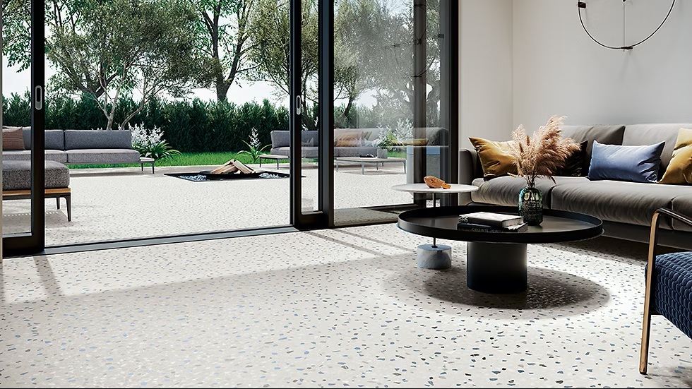 PALAZZO 1862 NEGRO 100X100 STD بورسلان اسباني قص ليزر