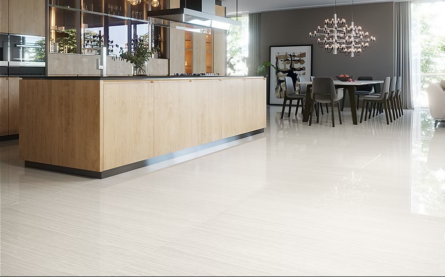 TIVOLI 6622 WHITE 63X146 STD بورسلان اسباني الواح مجلي قص ليزر