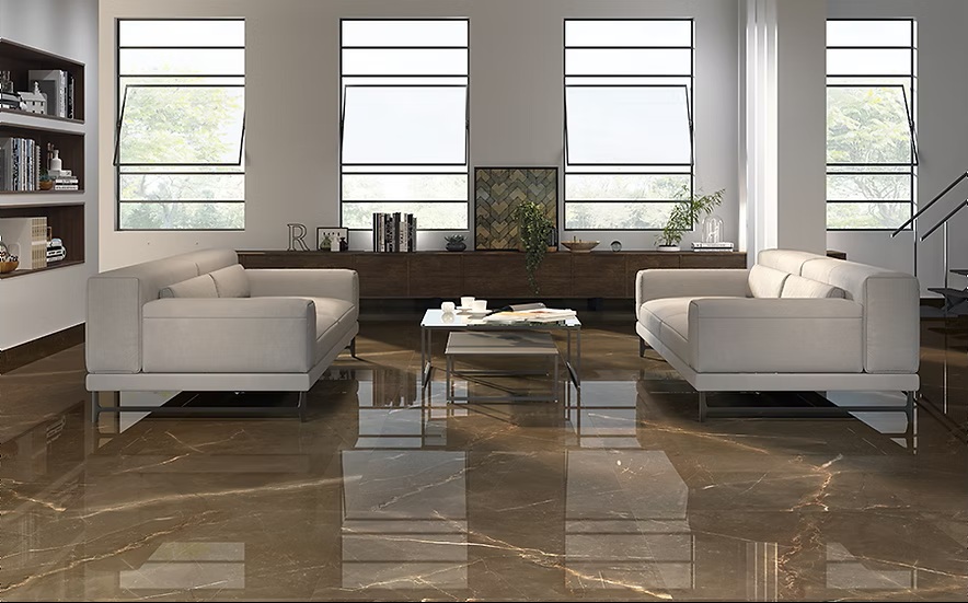 VENECIA 1804 PERLA 98X98 STD بورسلان اسباني مجلي قص ليزر