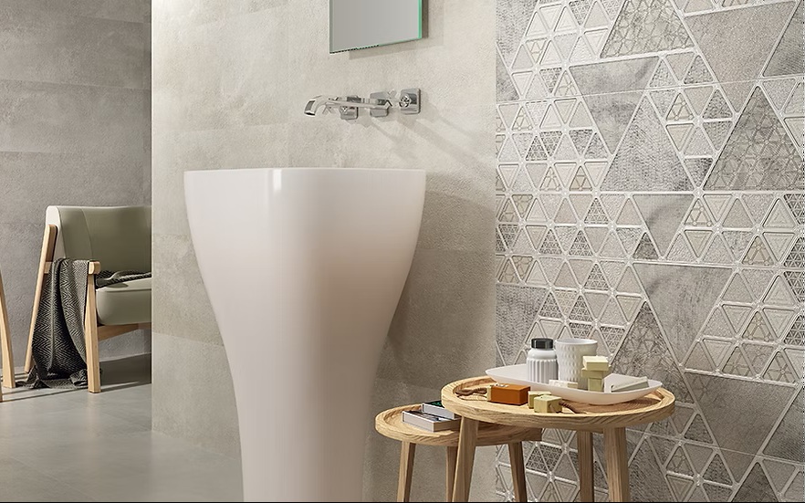 MANHATTAN 8200 GRIS 33.3X80 جدران اسباني