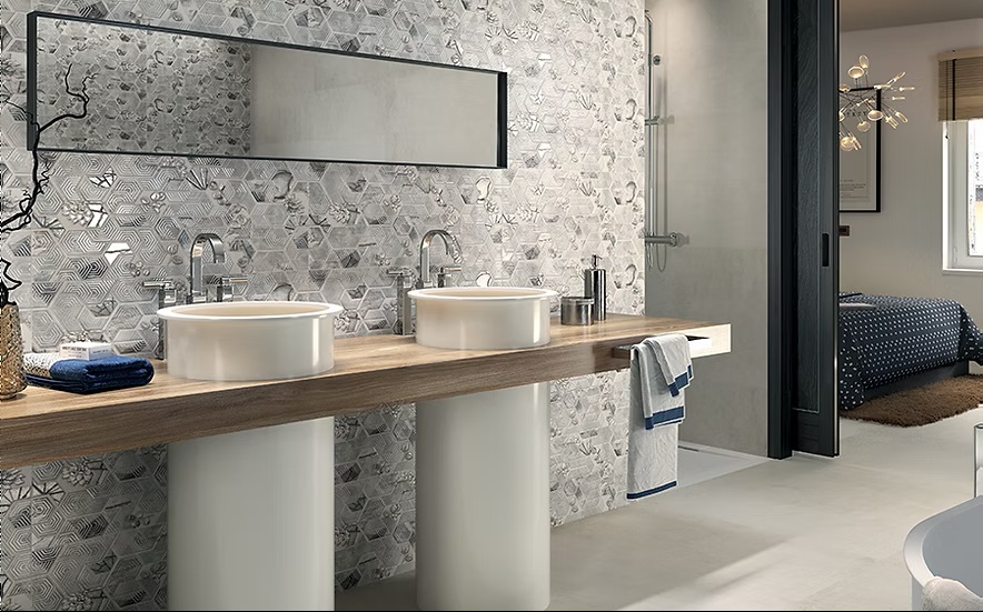 SEATTLE 8204 GRIS CINCEL 33.3X80 جدران اسباني