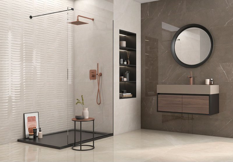 DAGMA BLANCO RELIEVE 30X90 STD جدران اسباني قص ليزر