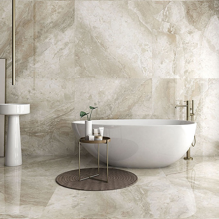 LEYTE BEIGE 60X120 STD بورسلان اسباني مجلي قص ليزر