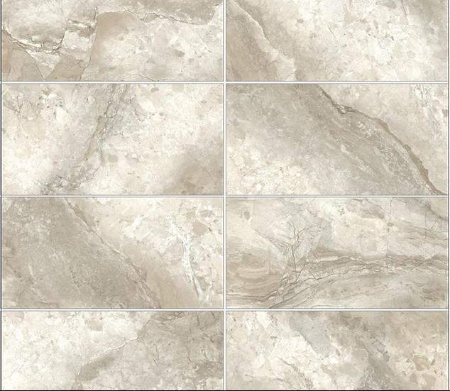 LEYTE BEIGE 60X120 STD بورسلان اسباني مجلي قص ليزر