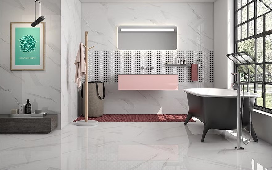 NEPTUNE BLANCO 45X45 STD ارضيات إسباني