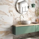 VALERIA ORO RELIEVE 33X100 STD جدران اسباني قص ليزر