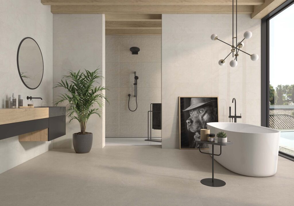 VITTORIA MARFIL PULIDO 60X120 STD بورسلان اسباني قص ليزر مجلي