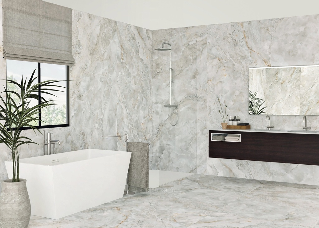 AURA SNOW NATURAL 80X160 بورسلان اسباني قص ليزر مطفي