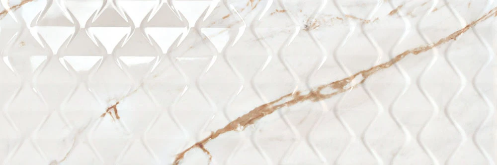 FIRENZE 9543 CALACATTA GOLD RELIEVE 30X90 جدران اسباني قص ليزر