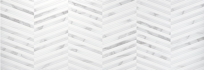 GRAZ NEWBURY WHITE SLIM 30X90 جدران اسباني قص ليزر