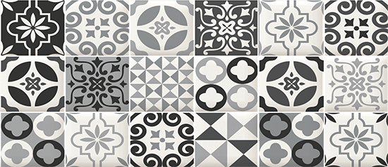 DECOR CAIRNS BLACK (CUT) 30X60 جدران اسباني