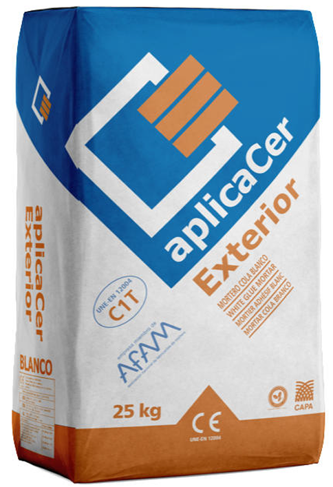 APLICACER EXTERIOR BLANCO - 25KG غراء سيراميك داخلي وخارجي اسباني