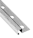 LISTELO ACERO GRABADO 12X12 MM INOX PLATA فواصل ستيل اسباني فضي لميع منقوش