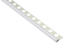 PREFIL LED ( 90ْ ) 12X12 MM PLATA فواصل ليد اسباني فضي