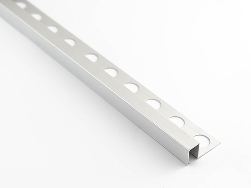 LISTELO ALUMINIO - R 12X15 MM PLATA MATE فواصل المنيوم اسباني فضي مطفي