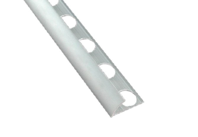 PERFIL CURVO 10.5 MM BLANCO فواصل المنيوم اسباني ابيض