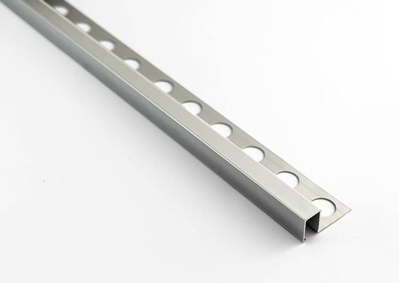 LISTELO ALUMINIO - R 12X15 MM PLATA BRILLO فواصل المنيوم اسباني فضي لميع