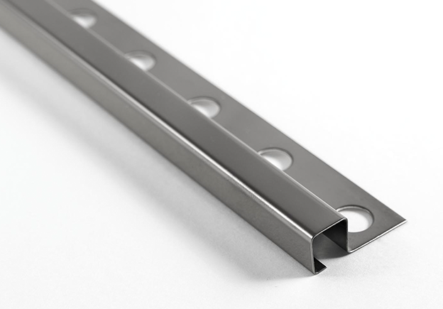 LISTELO ACERO 12X12 MM INOX TITAN BRILLO فواصل ستيل اسباني تيتانيوم لميع