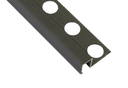 LISTELO ARENA - R 12X10 MM GRIS MARENGO فواصل اسباني اسود