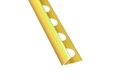PERFIL CURVO 10.5 MM ORO BRILLO CLARO فواصل المنيوم اسباني ذهبي لميع فاتح