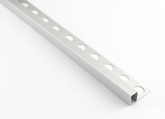 LISTELO ALUMINIO - R 12X10 MM PLATA MATE فواصل المنيوم اسباني فضي مطفي