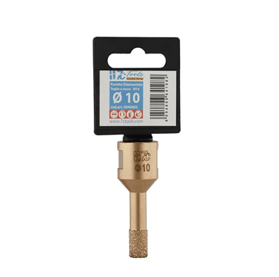 DRY DRILL GOLD LINE D10 خرامة دائرية لقص البورسلان مقاس 10 مم