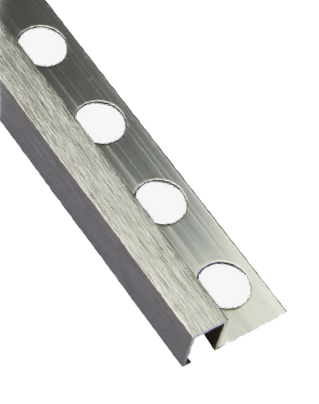 [9301022] FIRENZE R 12X10 MM ANTRACITA فواصل المنيوم اسباني رصاصي
