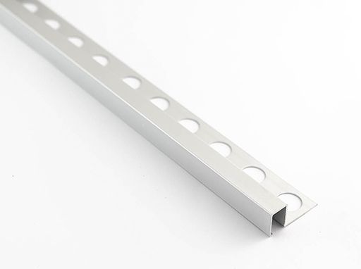 [9301007] LISTELO ALUMINIO - R 12X15 MM PLATA MATE فواصل المنيوم اسباني فضي مطفي