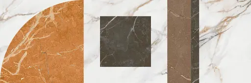 [1001916] FIRENZE 9543 CALACATTA GOLD DECOR 30X90 جدران اسباني قص ليزر