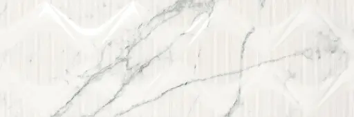 [1001905] LOIRA 9539 WHITE RELIEVE 30X90 جدران اسباني قص ليزر