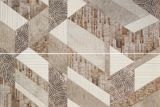 [1005393] LYON COMPO 9535 CREMA ARABIE II 30X90 ديكور ثنائي اسباني