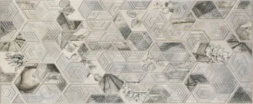 [1005367] SEATTLE DECOR 8204 GRIS DUENDE 33.3X80 ديكور مفرد اسباني