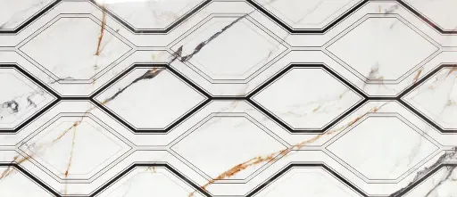 [1005386] FIRENZE DECOR 6623 CALACATTA GOLD DIAMOND 63X146 ديكور مفرد اسباني